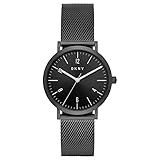 DKNY Damen Analog Quarz Uhr mit Edelstahl Armband NY2744