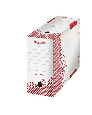 ESSELTE Lot de 5 Boites archive SPEEDBOX montage Automatiqe Dos de 15 cm