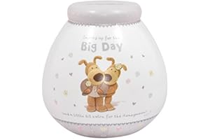 Pot Of Dreams Ceramic Money Box/ Pot BOOFLE WEDDING 67081 Break To Open