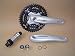 Produktbild Shimano 3x10 Fach Kurbel FC-M522 Octalink 175mm Silber inkl Innenlager NEU!