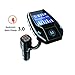 Produktbild EEIEER Wireless Bluetooth In-Car FM Transmitter Car Radio Hands Free Talk FM Transmitter Kit Transmitter Receiver Adapter 1.49 Inch Lcd Display 3 USB Ports MP3 Player Aux Input/Micro SD Card/USB Flash Drive Quick Charge 3.0 4X faster