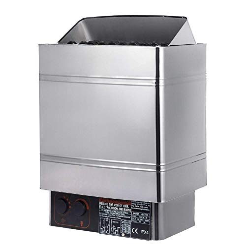 PhenixGa Poêle De Sauna électrique Poêle De Sauna avec Contrôle Thermostatique Sauna Poêle Chauffe-sauna Sauna Heater (9KW)