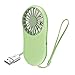 Produktbild WENTS USB Handheld Ventilator Handventilator Tragbarer Mini Lüfter Elektrischer USB Ventilator Aufladbarem Batterie Faltbar Kompatibel mit Laptop Multi Port Steckdose für Reisen und Zuhause