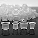 200 Pcs(100 Medium+100 Small)Tattoo Ink Pigment Cups Caps Supplies Holder
