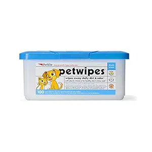 Petkin Petwipes for Cats and Dogs (100 Pieces)
