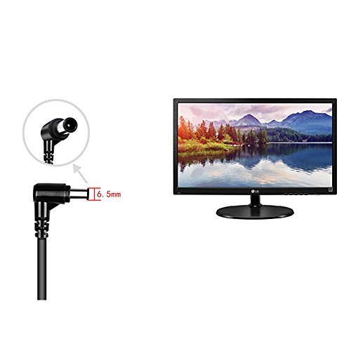 [TUV GS LISTED] HUIKEYUAN 19V 65W Netzteil Ladekabel für LG Electronics 19“ 20“ 22“ 23“ 24“ 27“ LED LCD Monitor LG 24MA31D 24MA31D-PU 24″ 26MA31D, LG Flatron M2080D M2080D-PN LED 20″, M2780D-PZ M2080D 26″ LED LCD HDTV Monitor, LG Electronics 29EA73 29EA73-P 29EB73, LG 29LN4510 29″ LED HD TV, P/N. DA-65F19, Stekcer 6,5*4,4mm - 5