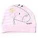 Lalang Colors New Baby Boys Girls Cotton Caps Hats Newborn Infant Hat (pink)