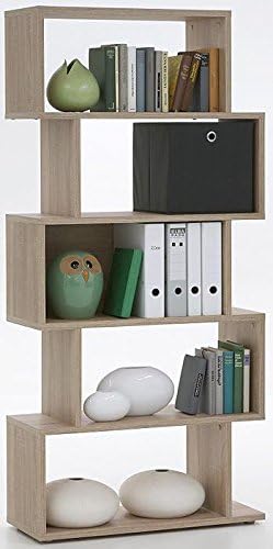 KOOBI Canadian Oak Colour Room Divider Display Shelf / Storage Rack Unit System for HIFI / Books / Ornaments by DMF