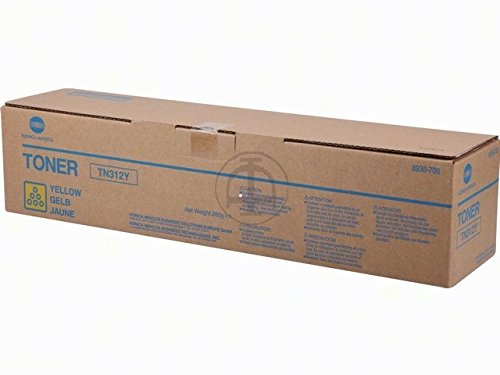 Preisvergleich Produktbild Konica Minolta 8938706 Bizhub C352 Toner TN312Y, 12000 Seiten, gelb