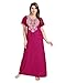 AV2 Women Cotton Embroidered Nighty RS.799.00