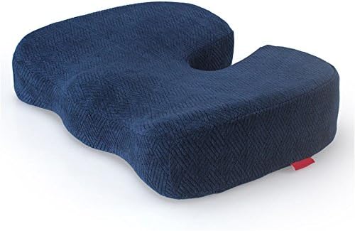 Ysdf U-cushion/office slow rebound memory cotton seat cushion/car increase cushion,Blue