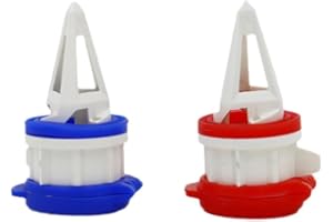 WAITLOVER 2 pz scatola robusta beccuccio bevanda scatola deflettore bevanda scatola facile da pulire latte cartone spruzzatore bevanda abbeveratoio deviatore beccuccio