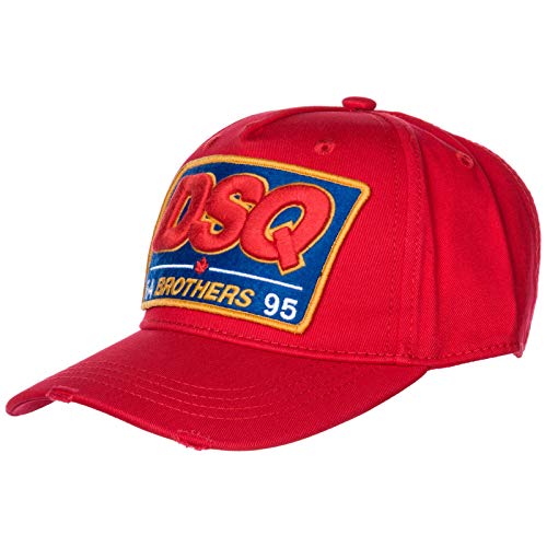 Preisvergleich Produktbild Dsquared2 cappello berretto verstellbar Original DSQ Brothers Rot