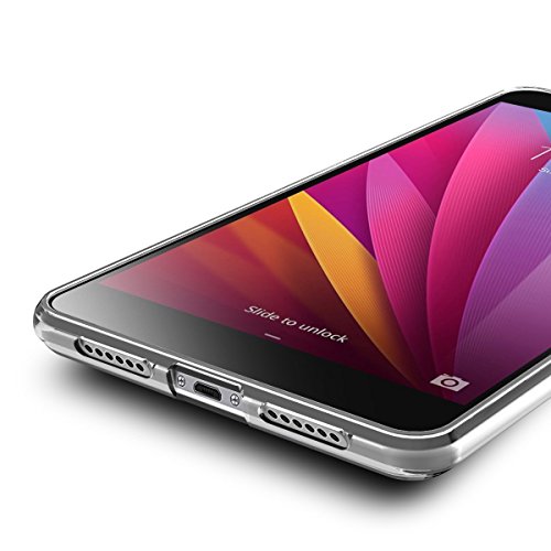 Huawei Honor 5X Hülle Case ,Elekin Transparent TPU Case Crystal Clear Handyhülle Schutzhülle für Huawei Honor 5X - 4