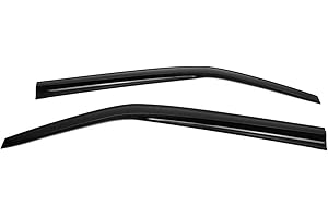 Déflecteur d'air pour Mercedes Vito W639 2003 à 2014, Déflecteurs de Vent Pluie, Noir, 2 Pcs