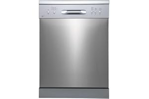 Edesa | Lavavajillas EDW- 6130 X | Libre Instalación | 6 Programas | Ancho de 60 cm | Nivel Sonoro 49 dB | Eficiencia Energética E | Acabad en Acero Inoxidable