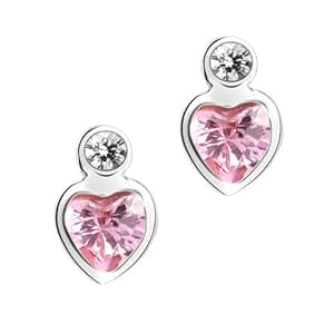 Helix Ohrpiercing 925 Sterling Silber Herzen in verschiedenen Farben