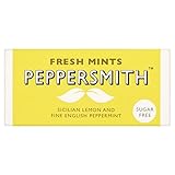 Peppersmith Sicilian Lemon & Fine English Peppermint Fresh Mints (15g) - Pack of 2
