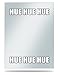 Produktbild "HUE HUE HUE" Standard Size Printed Deck Protector Covers