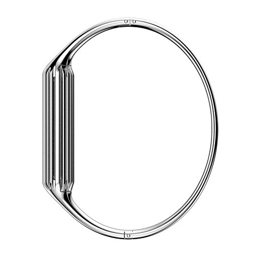 KOBWA Edelstahl Armband Bracelet Metallbügel Bangle für Fitbit Flex 2 Tracker Ersatz - 4