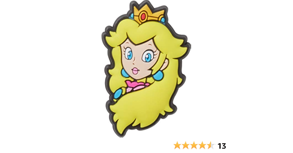 Buy Crocs Unisex Adult Super Mario Princess Peach Jibbitz Shoe Charm Multicolor Oneszie Jib231 At Amazon In
