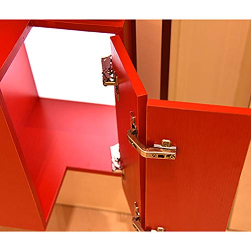 LOOTICH 135 Grado Bisagra de Ángulo para Puertas Plegables Bisagras de