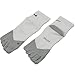 Nike Run 5 Toe Quarter Socks - White, X-Large