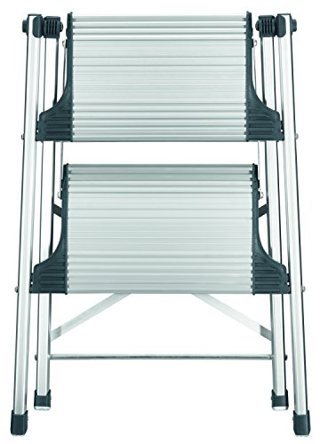 Hailo Living Step Comfort Slim der Einzigartige Klapptritt mit Extra GroãŸEn Stufen, 1 Stück, 4322-001 - 4