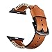 Produktbild LCLrute Kompatibel für Apple Watch Series 4, 3, 2, 1 Armband, Leder Uhrenarmband-Bügel Metallschnalle 42mm / 44mm