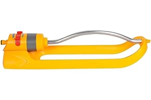 Hozelock 2969P0000 Arroseur rectangulaire Orange/Argent/Gris 50 x 40 x 30 cm