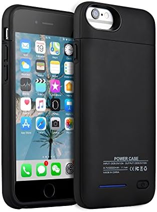 Quick Portable Battery Charger Case – SUNHEAT GK-7CO1-DGGD Fast Solar Wireless Cell Phone Extended Battery For iPhone 6 &amp; iPhone 7 With 3000 mAh 2000+ Facebook Likes 2 Years Warranty