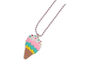 BellaMira Lifestyle Accessories Kids Necklaces - Mermaid Rainbow Unicorn Fairy Ice Cream Heart Flower Dragonfly - Sent In Gift Pouch