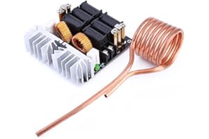 FTVOGUE 1000 W ZVS MóDulo de Placa de Calentamiento Por InduccióN de Bajo Voltaje Flyback Driver Calentador Con Bobina de Calentamiento Diy