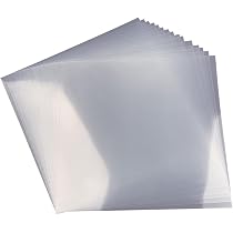10 Feuilles Pochoir Mylar Vierges 30x30cm - Compatible Cricut Et Silhouette