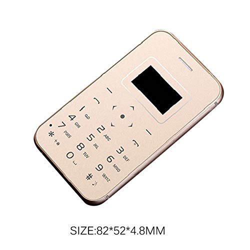 Preisvergleich Produktbild LasVogos AIEKX8 Mini-Mode-Handy Ultradünnes APP-Positionierungshandy