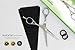 Suvorna 6 Precision Razor Edge Japanese Stainless Steel Barber Scissors. Hair Styling, Trimming & Cutting with Fine Tension Adjustment. Lifetime Warranty. Razor Sharp Perfect for Salons & Home Use by Suvorna