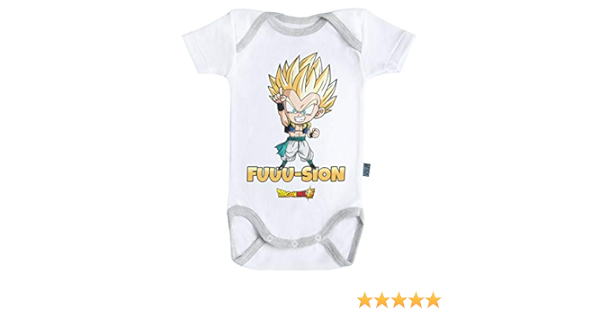 Super Saiyan Baby Geek Fusion Gotenks Body Bebe Manches Courtes Parent Dragon Ball Super Licence Officielle Vetements Bodys Et Combinaisons Helpacreche Co Za