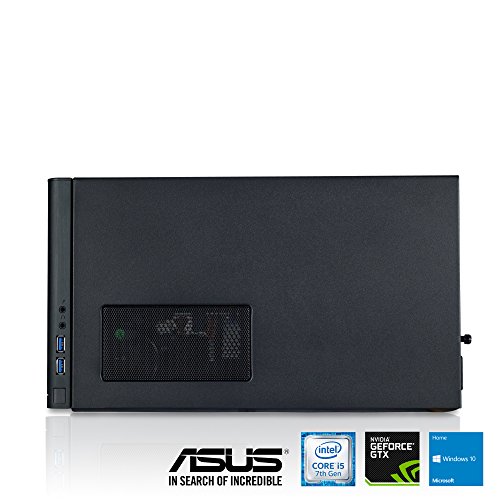 XMG PRIME lvl.1 Desktop Gaming PC, powered by ASUS (Intel i5-7500, GTX 1050 Ti, 8GB RAM, 1TB HDD, Win 10 Home) schwarz - 3