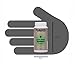Fromonda Cool Mint Talc-Free Body Powder, All Natural (Pack Of 3), Travel Size
