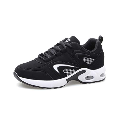Donne Running Scarpe Outdoor Cuscino Ginnastica Sport in Pelle Camminare Comodo Donna Sneakers