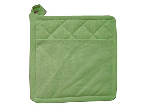 Topflappen-mit-Eingriff-gesteppt-1-Stck-Farbauswahl-Rot-Schwarz-Grn-oder-Grau