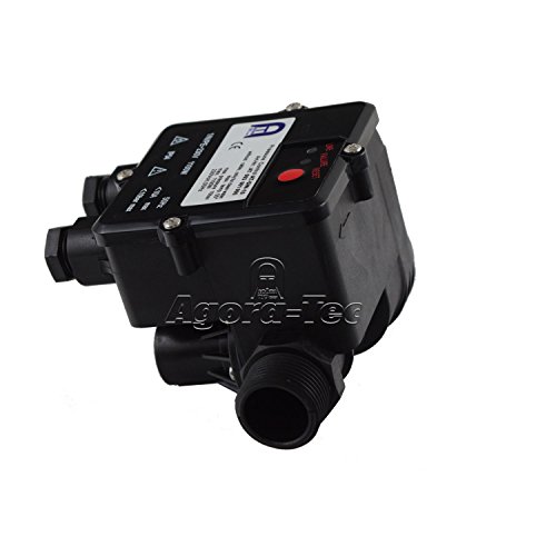 Agora-Tec Pumpen Druckschalter AT-DW-10 unverkabelt zur Pumpensteuerung für Kreisel-, Tauch- Tiefbrunnenpumpen mit Betriebsdruck von 10 bar, AT 003 001 005 - 5