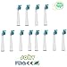 Produktbild Sohv® Aufsteckbürsten. Philips Sonicare Sensiflex Ersatz. Voll Kompatibel zu den folgenden elektrischen Zahnbürstenmodellen von Philips: All Sonicare Sensiflex Models,12stk (3x4)