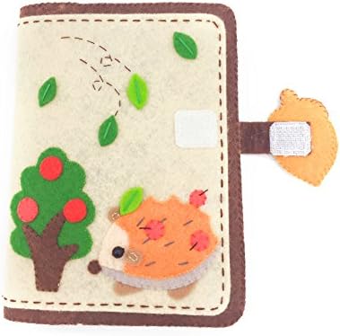 YSZ Visa Card Holder Purse for Kids Gifts DIY Crafts Game 8x11x1cm Maximum Hold 20 Piece Cards (Forest)