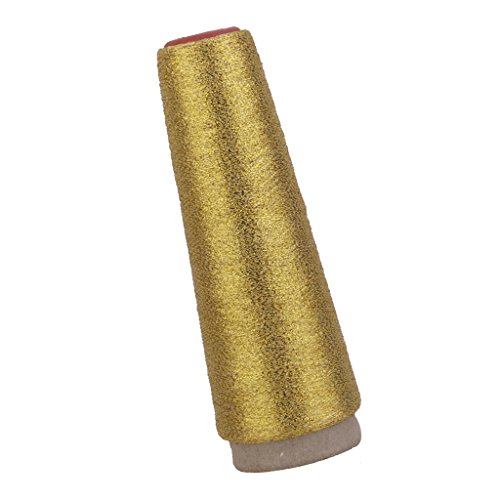 Metical Garn Nähgarn Nähgarne Stickgarn Spule Faden Spulen Garn für Handwerk 90d – Gold - 3