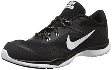 black nike flex trainers