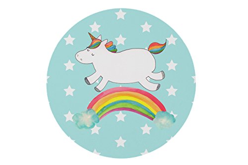 Mr. & Mrs. Panda Mauspad rund Einhorn Regenbogen – 100% handmade in Norddeutschland – Einhorn, Unicorn, Regenbogen, Glitzer, Einhornpower, Erwachsenwerden, Einhornliebe, Einhornautobahn Mouse Pad rund, Mousepad, Computer, PC, Kreis, Mauspad, Maus, Geschenk, Druck, Schenken, Motiv, Arbeitszimmer, Arbeit, Büro Einhorn, Unicorn, Regenbogen, Glitzer, Einhornpower, Erwachsenwerden, Einhornliebe, Einhornautobahn - 3