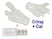 Produktbild DeLOCK Knickschutz für RJ45 Crimp+Cut Stecker, transparent, 20 Stück
