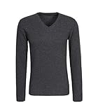 daniele fiesoli kaschmir pullover mit Kaschmir veredelt Daniele Fiesoli Herren Pullover Scollo in Dunkelgrau 12 Antrax M