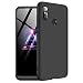 Produktbild Mylboo Xiaomi Mi 8 Hülle, [3 in 1] 360 Grad Ganzkörperschutz,[Anti-Scratch] [Stoßfest] Matte Ultra Slim PC Hard Case für Xiaomi Mi 8 (Schwarz)